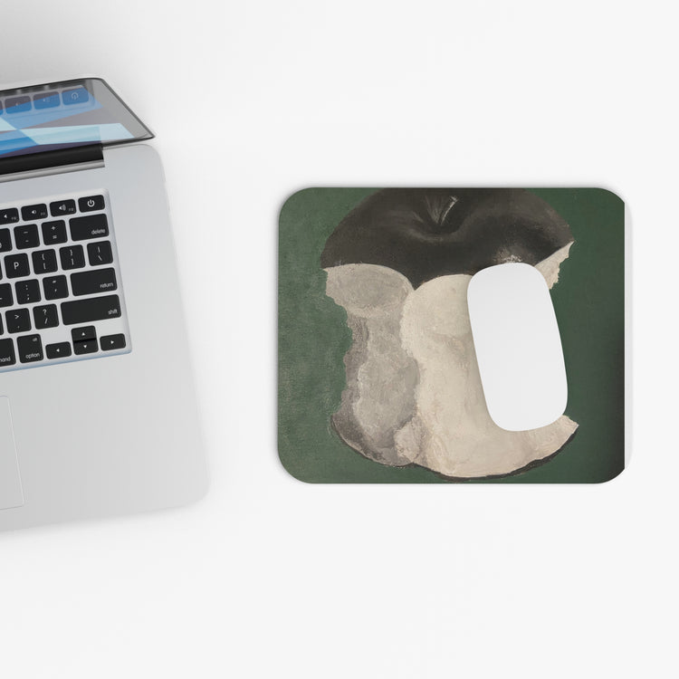 Abstract Apple Core Mouse Pad