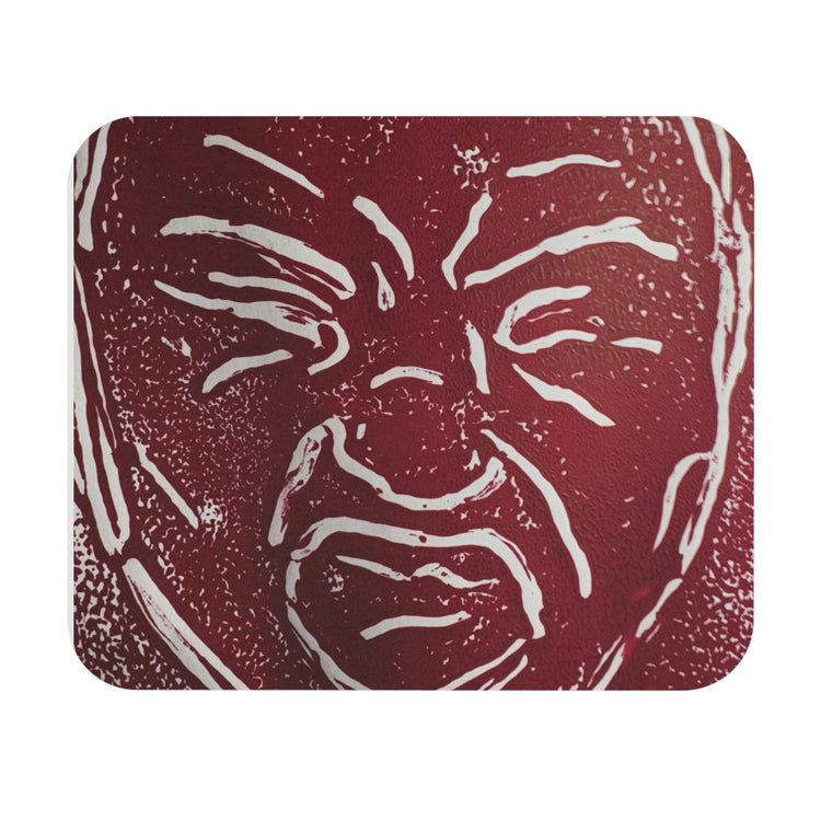 Expressive Portrait Rectangle Mouse Pad