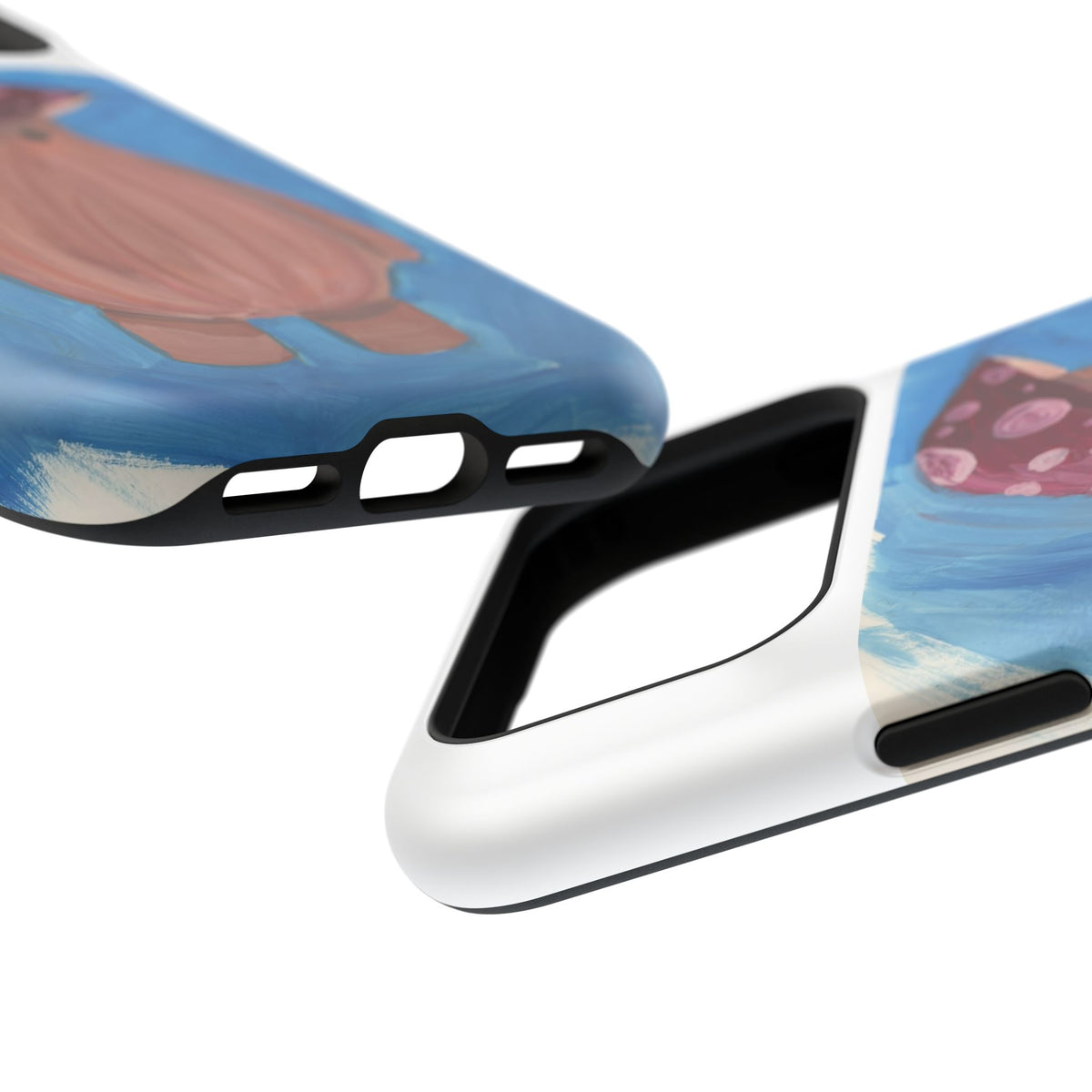 Mushroom Character Magnetic Impact-Resistant Phone Case