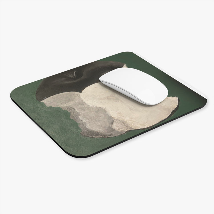 Abstract Apple Core Mouse Pad