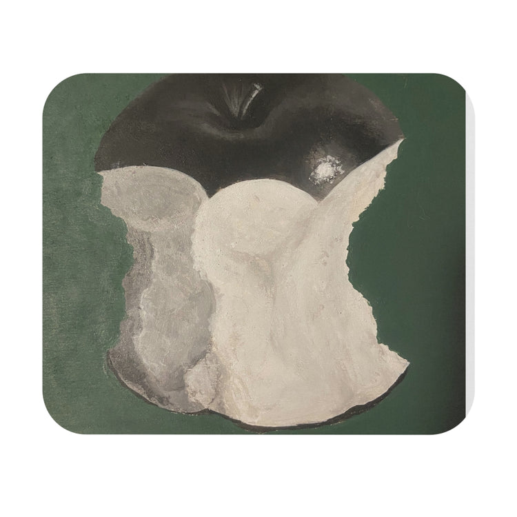 Abstract Apple Core Mouse Pad