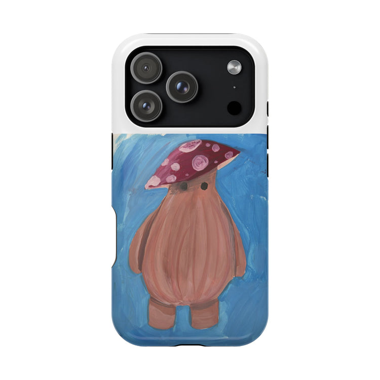 Mushroom Character Magnetic Impact-Resistant Phone Case