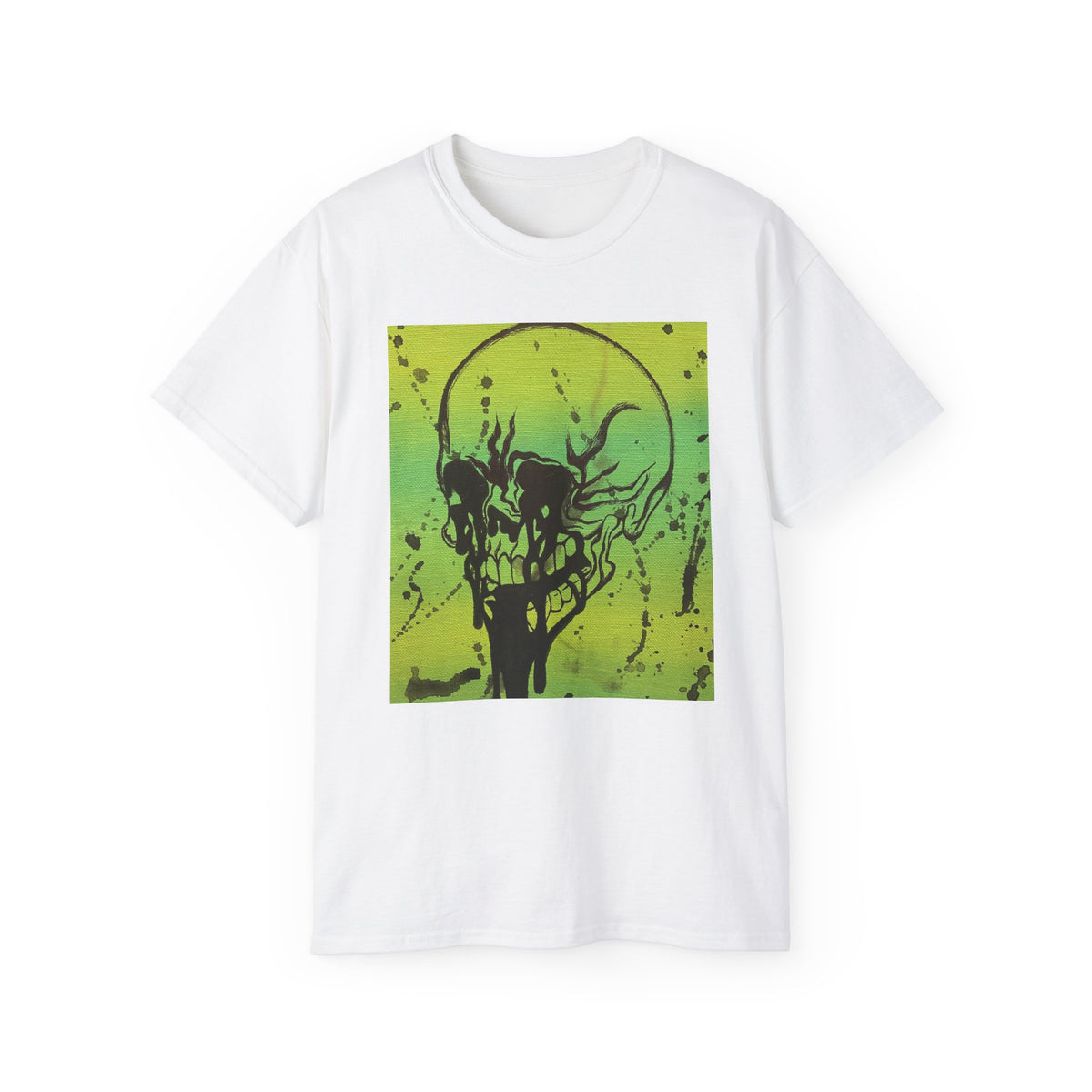 Surreal Skull Tree Graphic T-Shirt