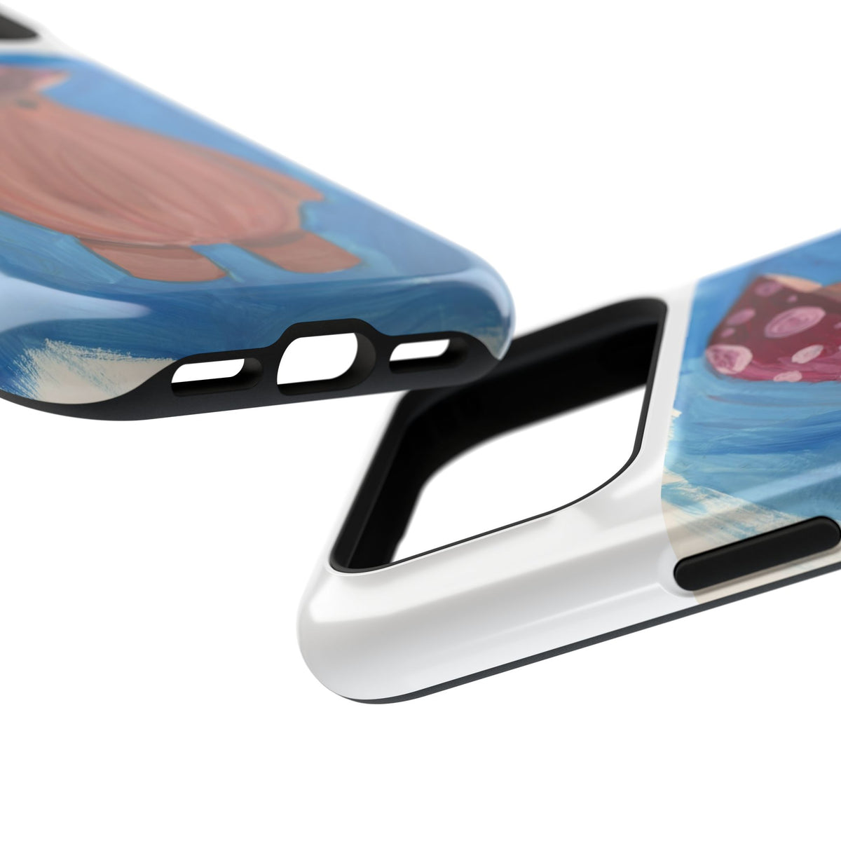 Mushroom Character Magnetic Impact-Resistant Phone Case