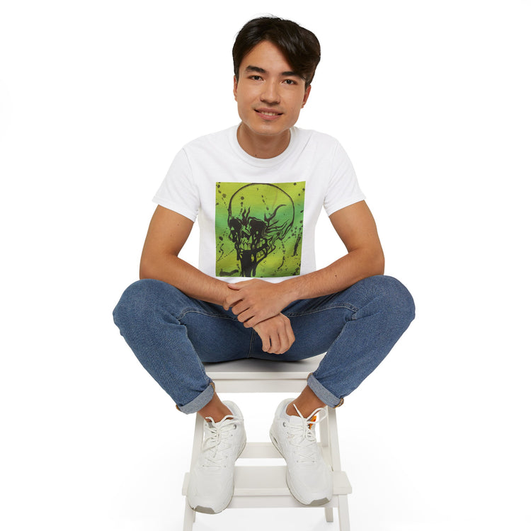 Surreal Skull Tree Graphic T-Shirt