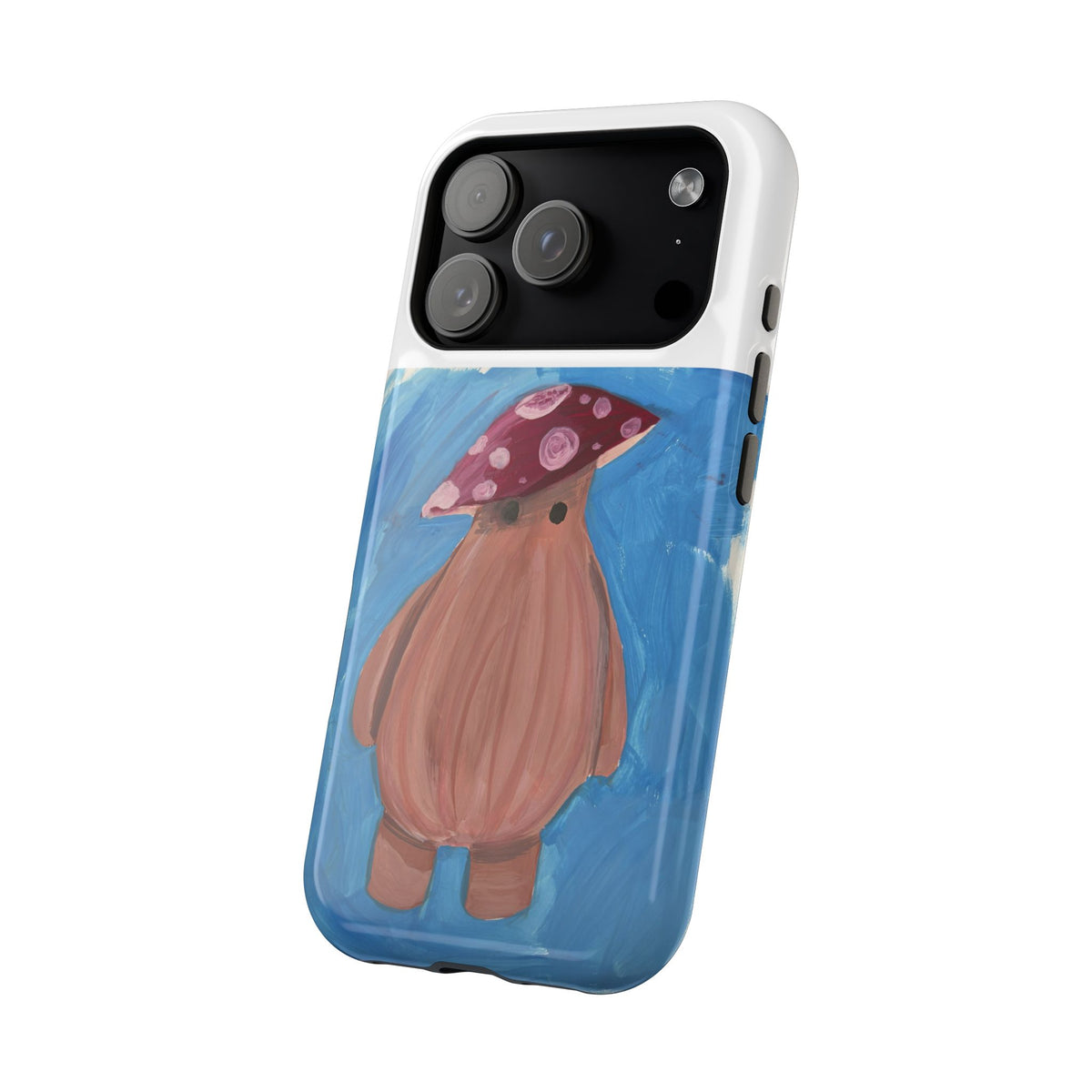 Mushroom Character Magnetic Impact-Resistant Phone Case