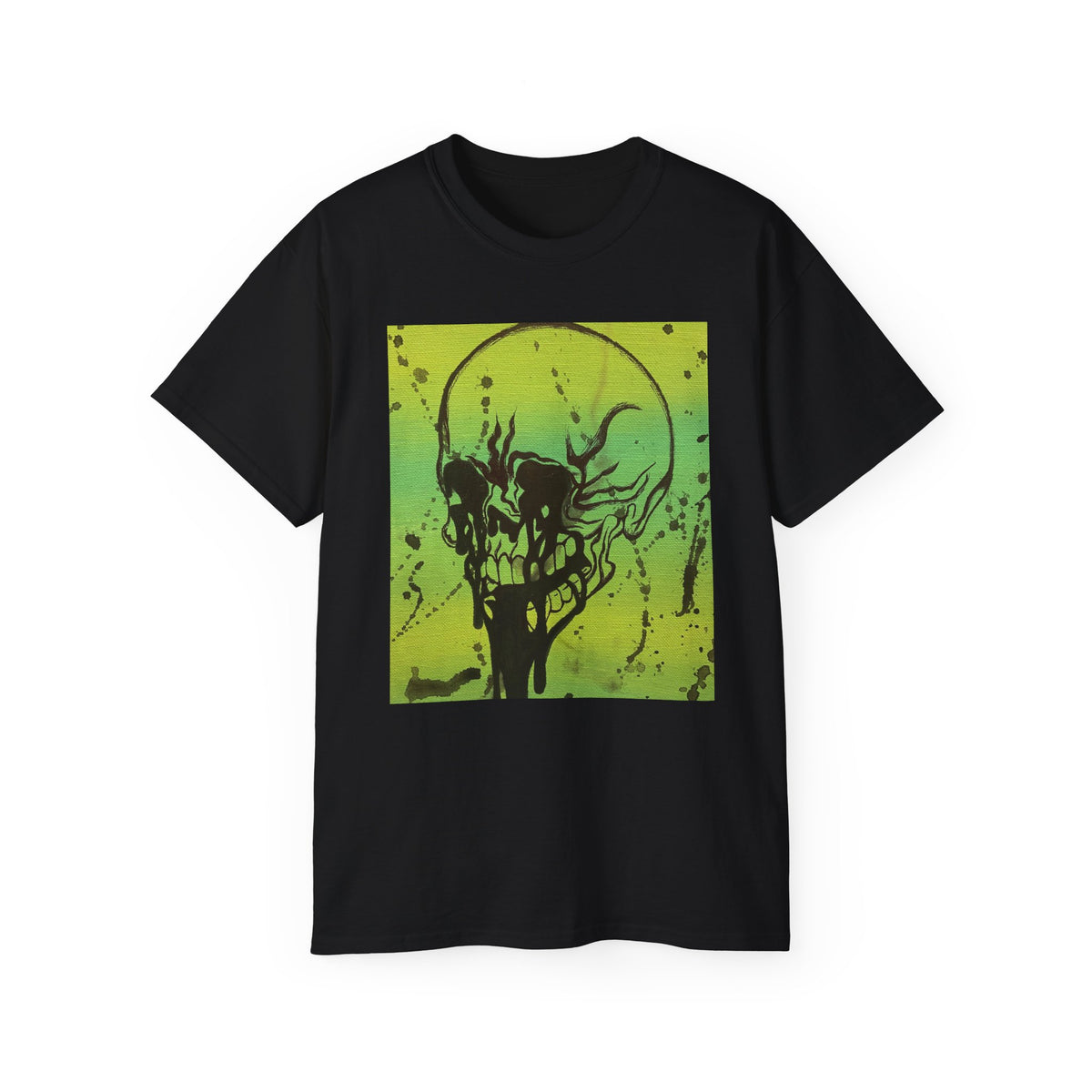 Surreal Skull Tree Graphic T-Shirt