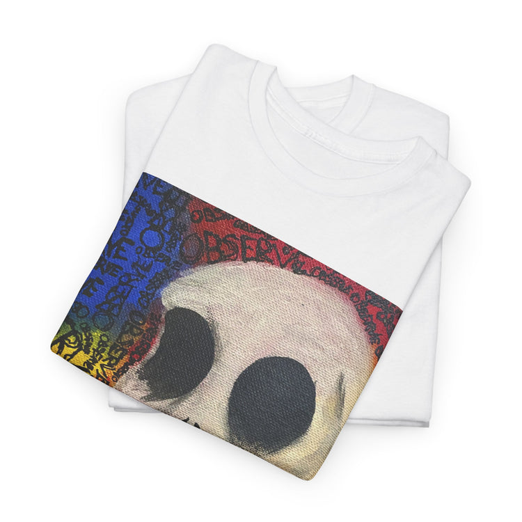 Artistic Skull Graphic Tee