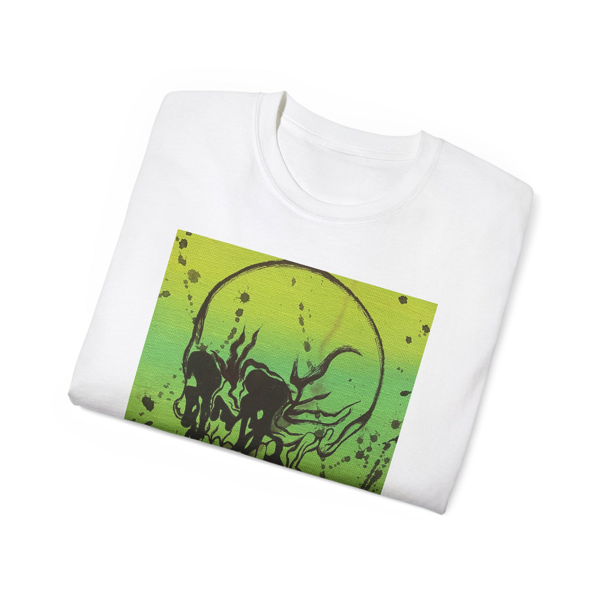 Surreal Skull Tree Graphic T-Shirt