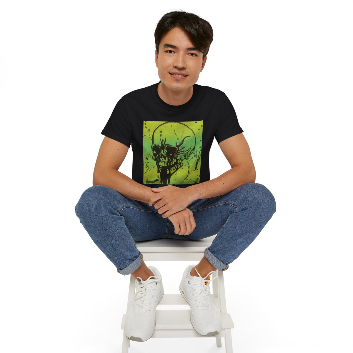 Surreal Skull Tree Graphic T-Shirt